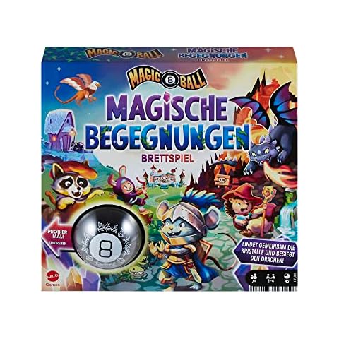 Mattel Games Magische Begegnungen - Kooperatives Familien Brettspiel Cover