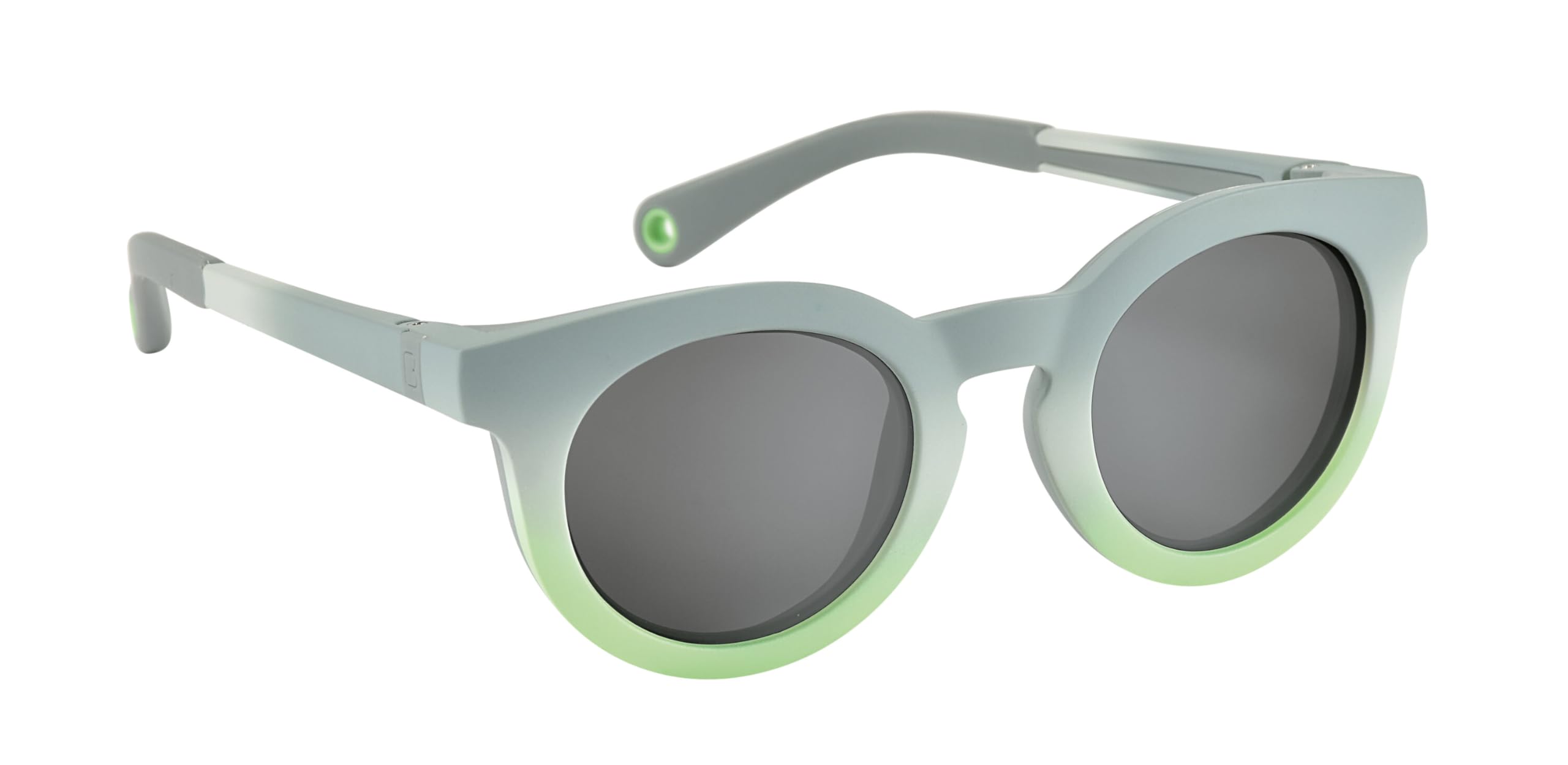 BÉABA, Sunglasses for Children 4-6 Years, 100% UV Protection - CAT 3, Side Protection, Optimal Comfort, 360° Adjustable Temples, Adaptable to The Eyes, Retro Collection, Sunshine Rainbow Grey