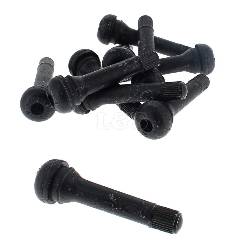 Long Reach Tyre Valves Size: 65mm - Pack of 10