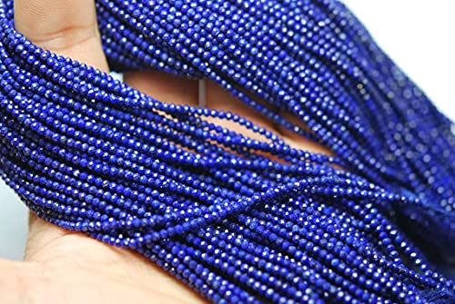 Lapis lazuli naturel en rondelles facettées 2.30mm pour perles de joaillerie