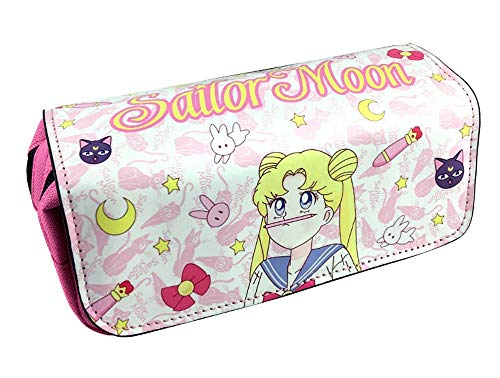 Levin_Art セーラームーン ペンバッグ アニメ 漫画 筆箱 文房具バッグ スクールペン バッグ 学校用品 ガールズ