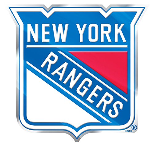 Team ProMark New York Rangers Aluminum Auto Emblem