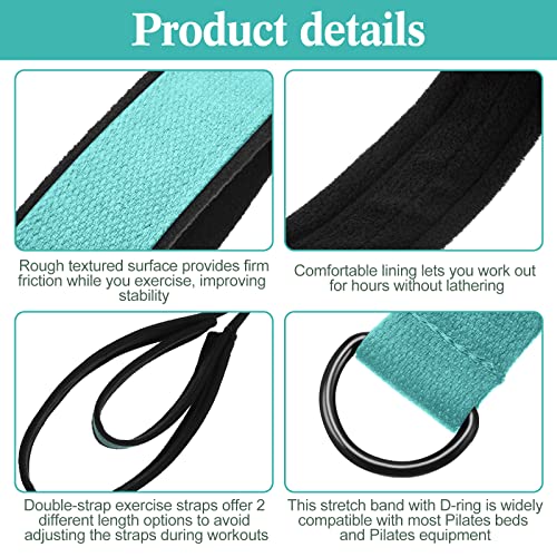 2-Pcs-Pilates-Straps-Pilates-Double-Loop-Straps-Pilates-Reformer-Straps-Pilates-Accessories-Yoga-Exercise-Straps-Pilates-Accessories-Fitness-D-Ring-Straps-for-Home-Gym-Workout