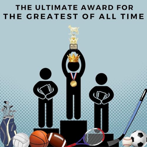 goat trophy - goat - greatest of all time funny trophy award with option for custom plate - appreciation gift for boss coworker friend - league champion award winner