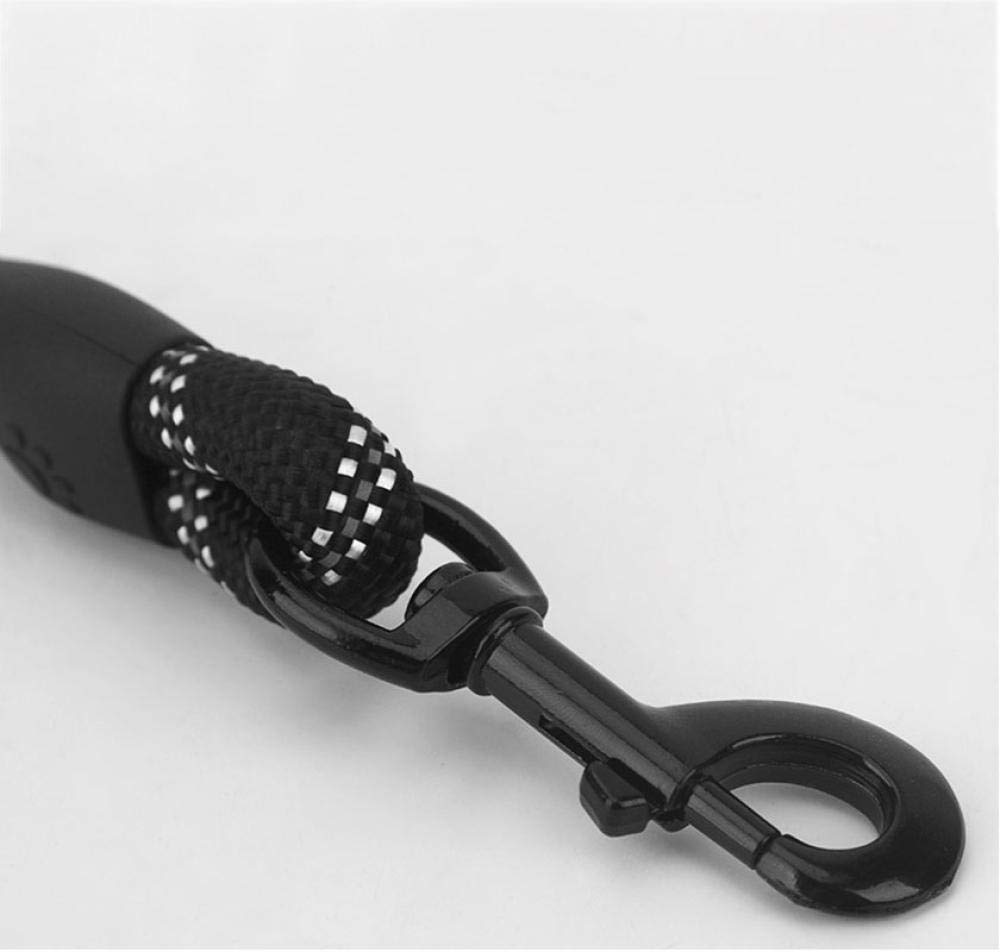 Correa Corta for Perros, roja, de 60 cm, Resistente, Reflectante, for Escalada en montaña.,Correa de tracción para Perros