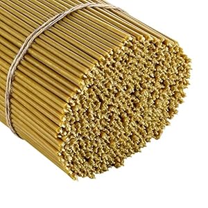 Danilovo Bienenwachs Spitzkerzen, 400 Stück