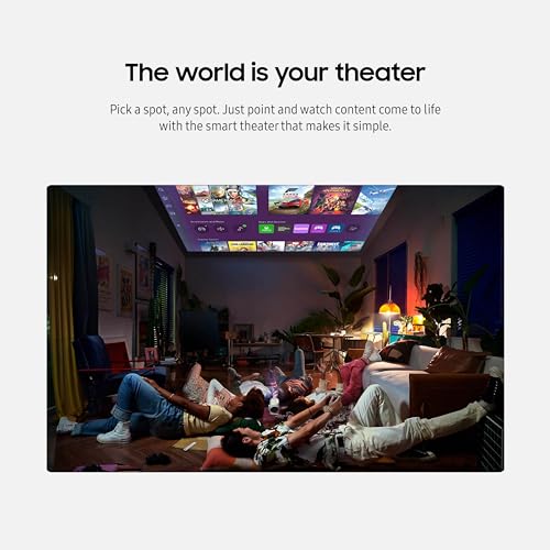 Samsung SP-LFF3CLAXZA 30 Inch - 100 Inch The Freestyle 2Nd Gen With Gaming Hub Smart Portable Projector thumb #2