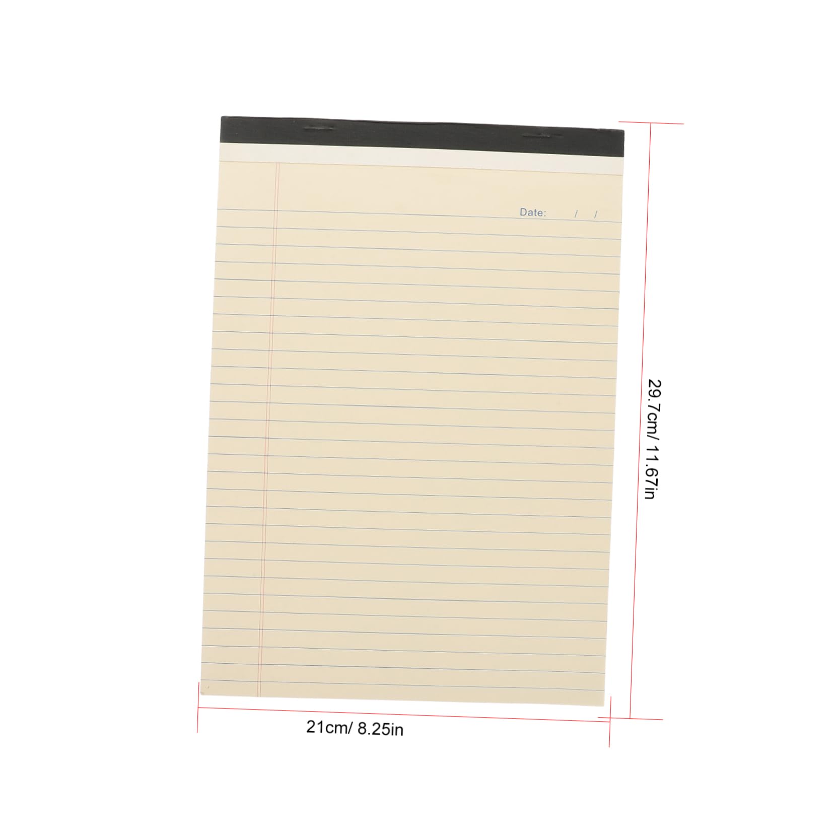 Blocco Note A4 4 Pezzi Blocchi di Carta Strappabili per Appunti Quaderno delle Idee Forniture per Ufficio Agenda Giornaliera Studenti Viaggiatori Impiegati