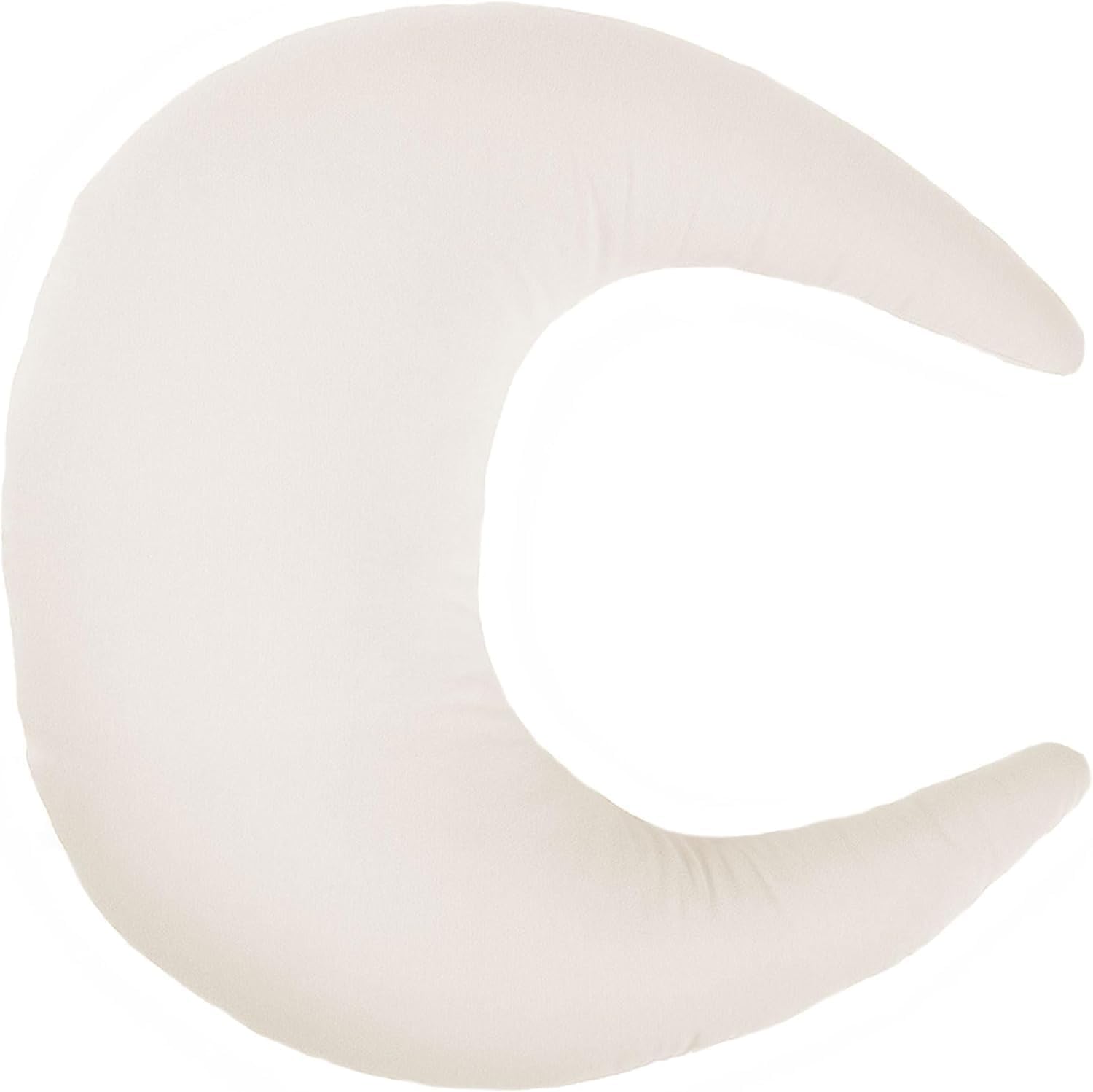 Nursing Pillow - Bottle & Breastfeeding Pillow with 100% Organic Cotton Cover & Fibrefill, Machine-Washable & Breathable, Newborn Essentials