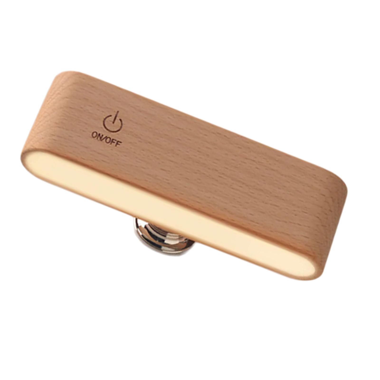 NVOQILIN Wood Night Light with Gentle Glow Perfect for Bedside Reading and Comfortable Setting Decorative Wooden Light