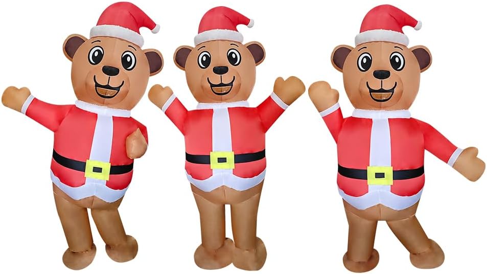 Miniatura 8 de DeHasion Christmas Inflatable Costume Christmas Party Air Blow-up Costume for AdultChristmas Parade