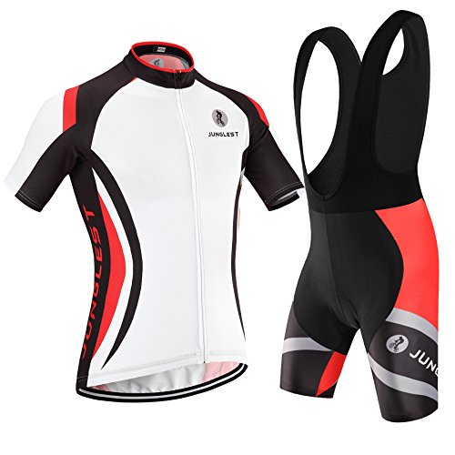 junglest (Traje(Tirante Negro) tamaño:5XL) Rendimiento Transpirable para los Rompevientos Ropa sudo Maillot Manga Chaleco Corta Moda Ciclismo de 2016 Jerseys Jerseys