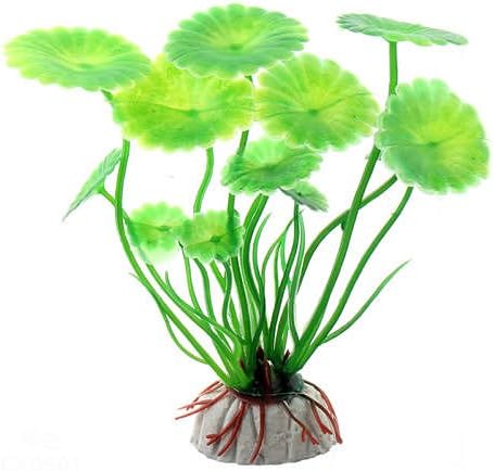 Cx03 Green Water Plants Aquarium Fish Tank Landscape Decoration Glow Simulation Animal Plants Ornament no.26