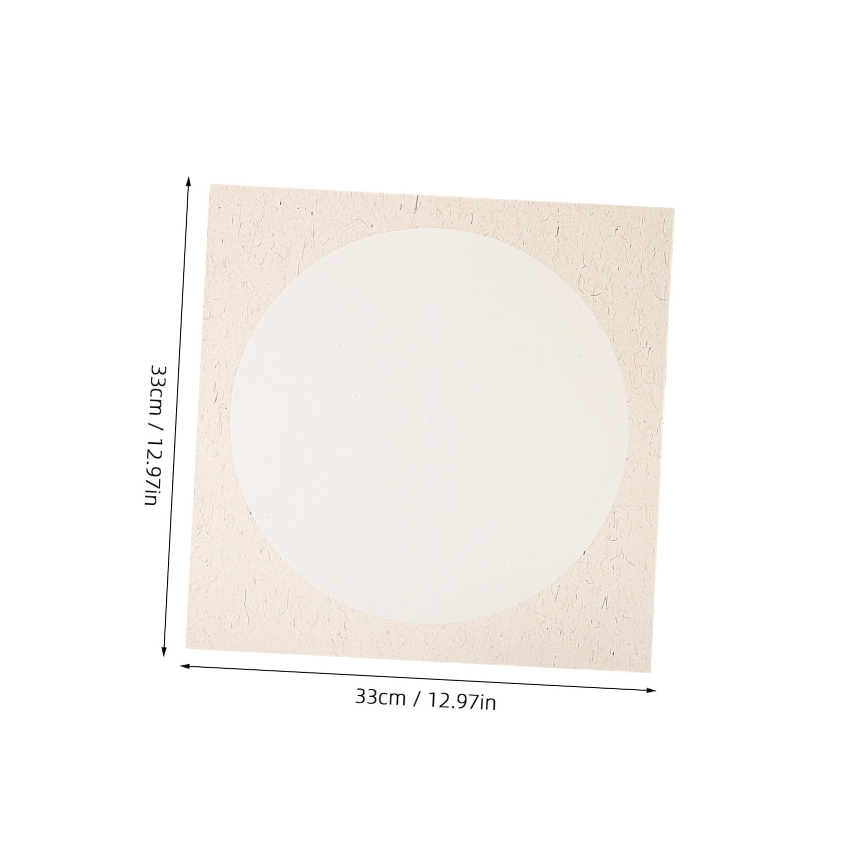 DIYEAH Professional Calligraphy Paper 10 Sheets Rice Paper for Art Decorative