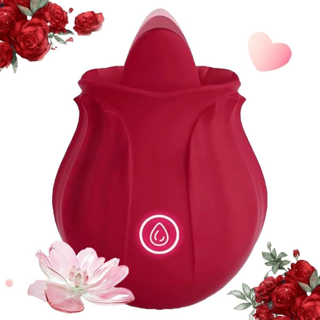 Rose Adult Tool, Vibrateirs for Women Today Adult Quiet 10 Speed Tool for Women 2025 The Rose Toy Adult Relaxation Tools z7y6 (red2)