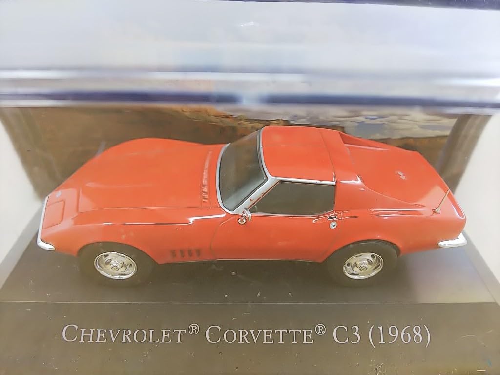 1968 Chevrolet Corvette ミニカー Amazon.com: AMT 1236 1968 Chevy Corvette Custom 1:25 : Arts