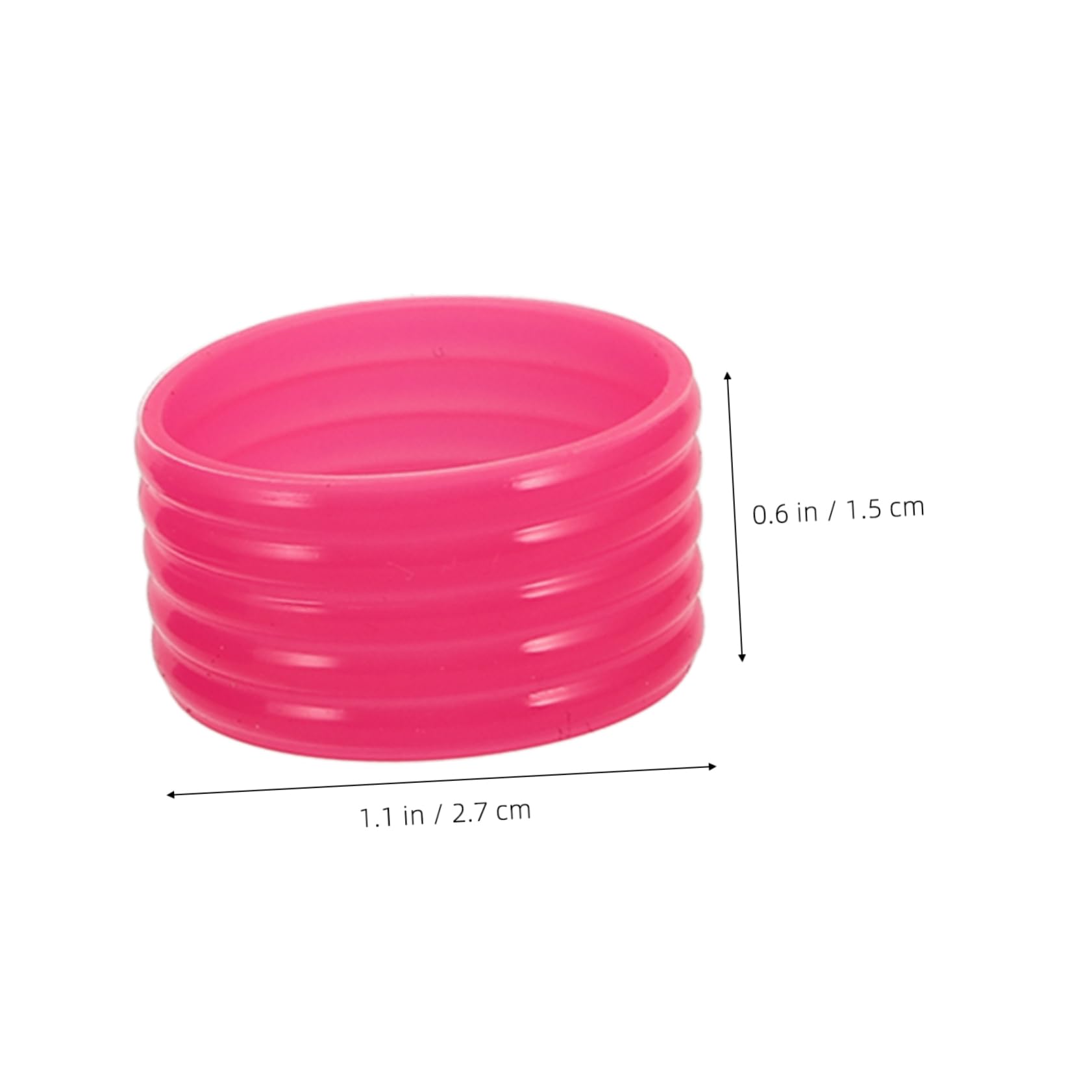 VANZACK 8 Pcs Silicone Racket Grip Rings Non Slip Overgrip Protectors for Tennis Badminton Quick Replacement Grip Covers for Enhanced Sports Performance