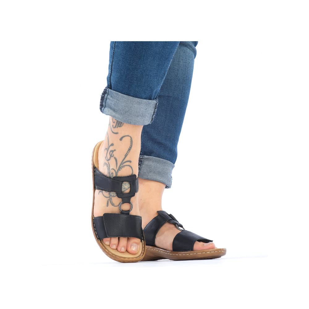 Rieker Femme Chaussures Basses 628M6, Dame Mocassin,Chaussons