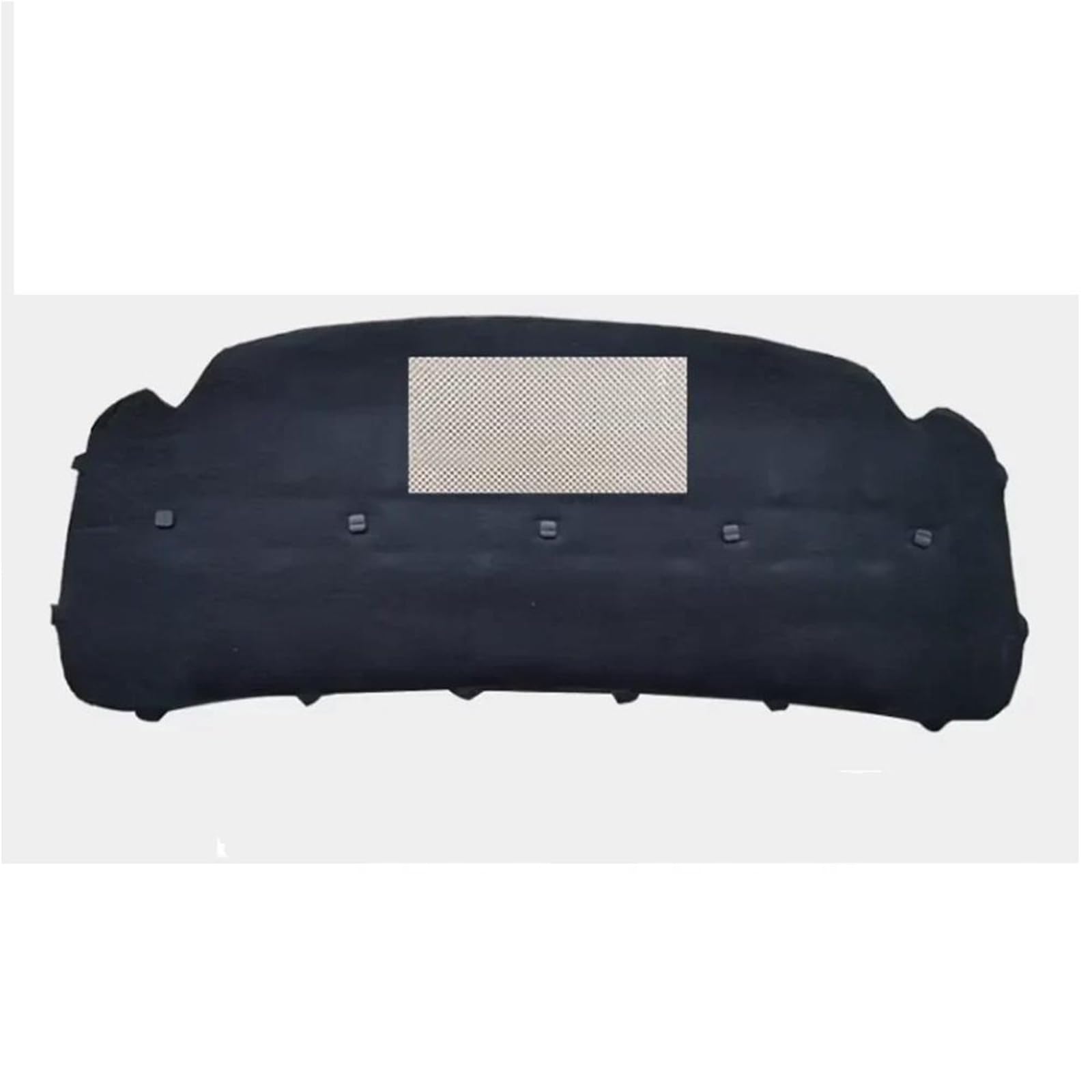 Sound Mat Car Hood Insulation Pad Engine Cover Liner Cotton Soundproof Heat Part Mat for VW for Caddy 2K for MK3 2004~2015(Style3:03-06 Aluminum foil)