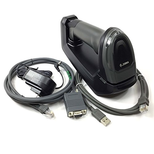 Image of Zebra Symbol DS8178-SR 2D/1D Wireless Bluetooth Barcode Scanner/Imager, Includes Cradle, Power Supply, RS232 Cable USB Cord (Upgraded Model DS6878-SR)