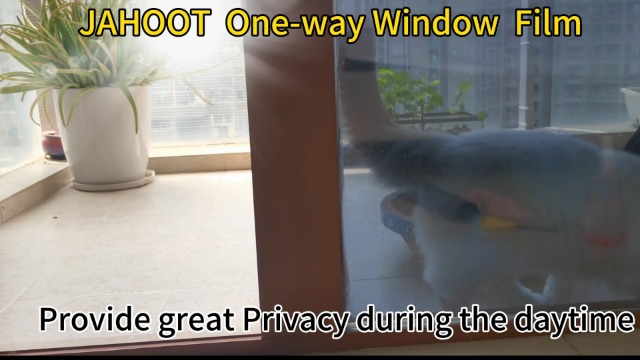 Vinilo protector para ventana con privacidad diurna 17.7x118 in miniatura 7