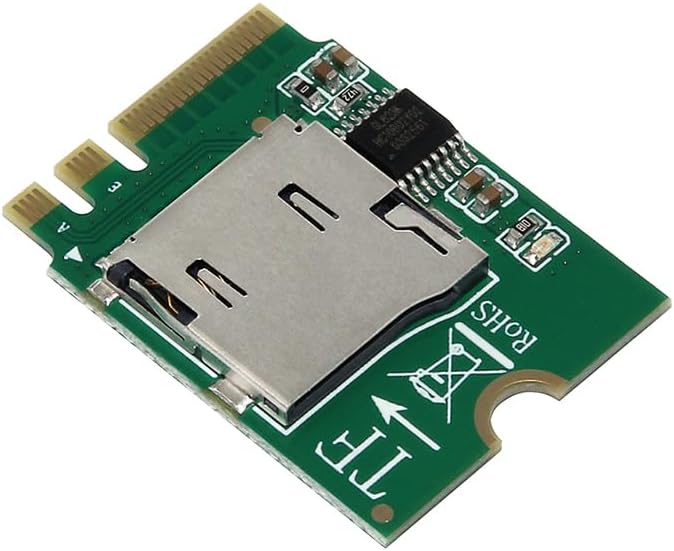 JMT NGFF M.2 A/E Key 2230 Wire Less Net Work Card Wi-fi Interface to Micro SD TF SDHC TF Adapter Support Hot-swappable