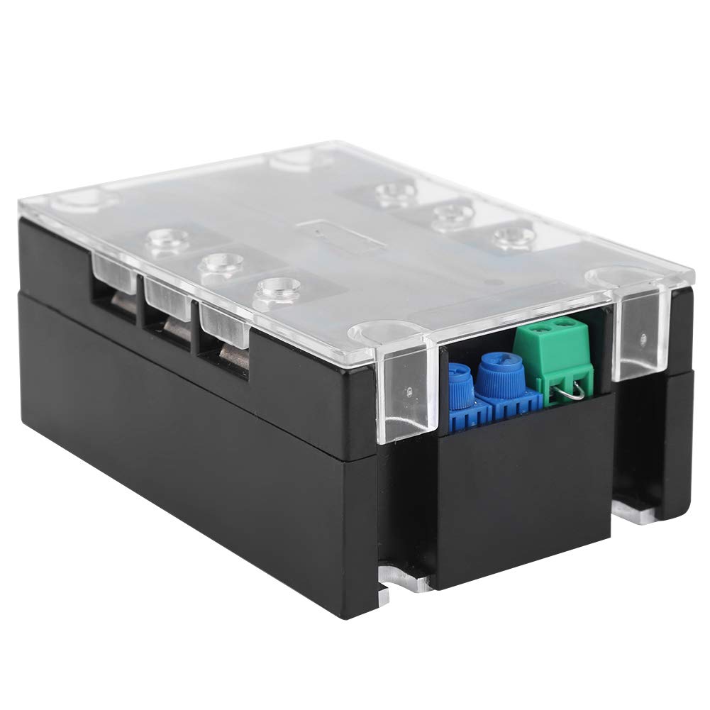 Controller Motore, Scheda di Avviamento Motore Controller Soft Start, TSR-30WA-R1)3KW) Controller Motore Elettrico Trifase, Base in Alluminio per Modulo Mulino a Sfere (modulo
