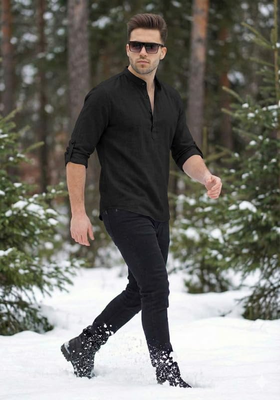 Image of Men Short Kurta