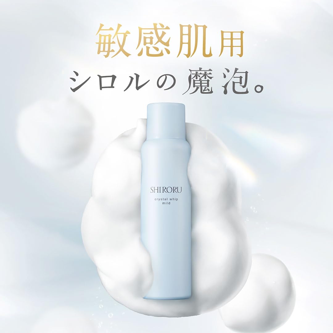Amazon | SHIRORU (シロル) クリスタルホイップ マイルド (泡 洗顔 
