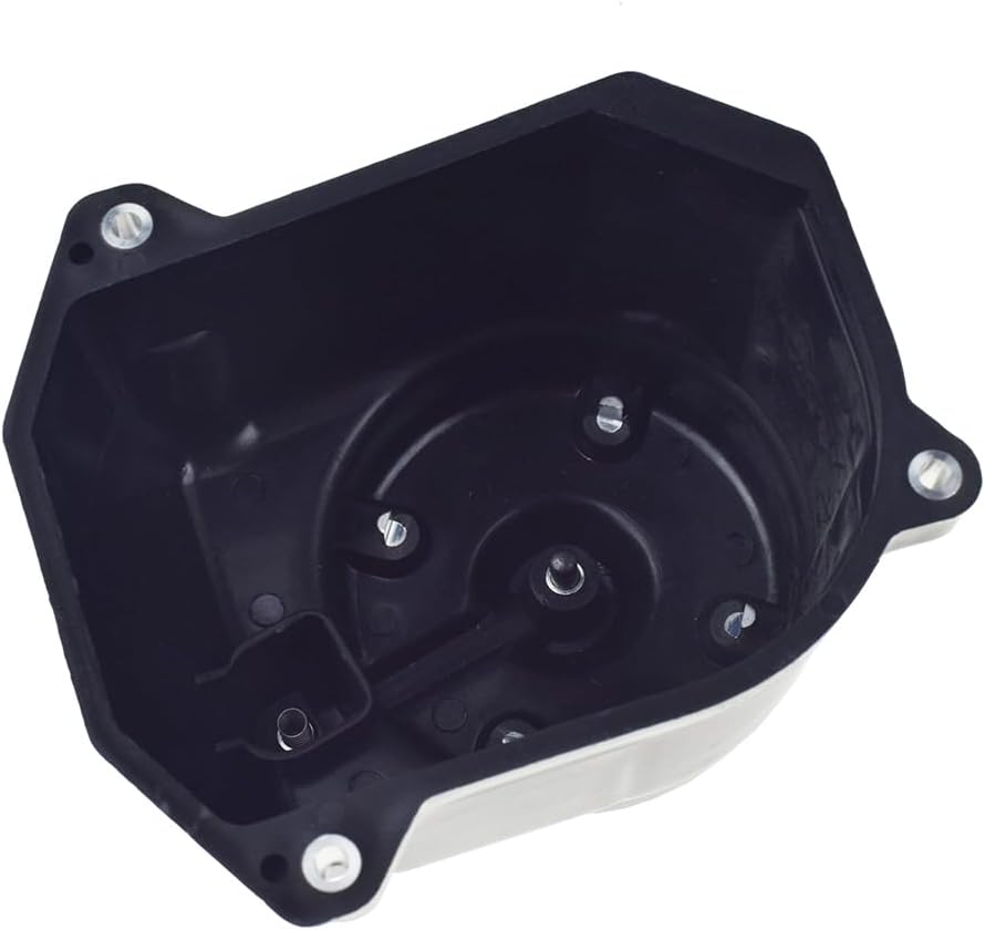 eGang Auto Distributor Cap & Rotor Kit 30102PAAA01 For Honda Accord 1998-2002 2.3L l4, Black Metal, Car