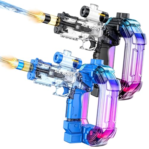 Pistolet à eau électrique 2PCS pour finir avec le pompage manuel grâce au tir automatique