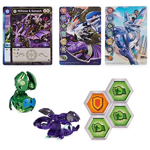 Bakugan Legends, Baku-Tin, Gargonoid X Webam (Exclusive, Mystery Core, 2 Gate Cards, 4 Baku-Cores, Collectible Action Figures, Ages 6 And Up #TOP2