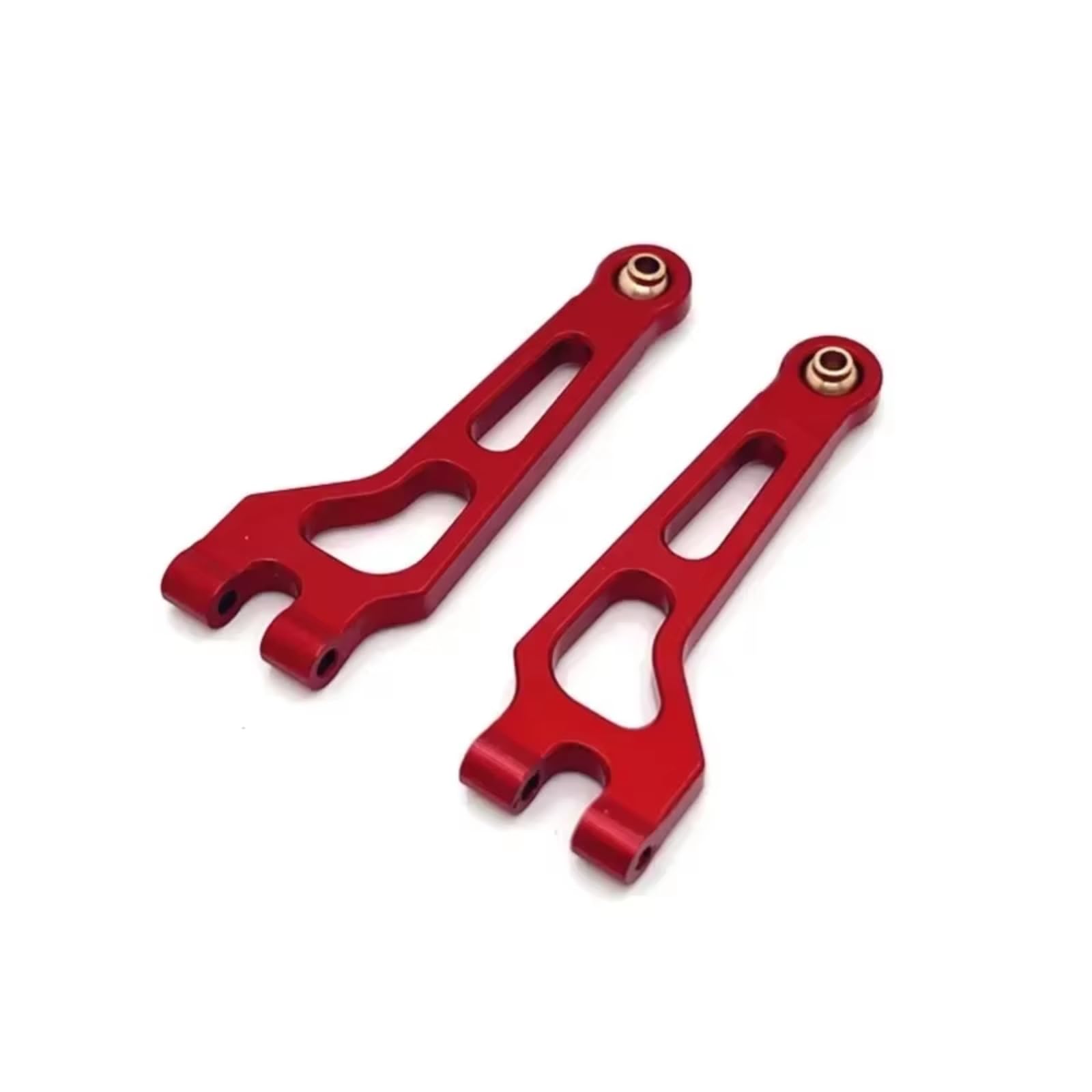 RC Modificaciones para MJX 20208 para JJRC C8811 1/20 Brazo Suspensión Delantero Superior T6 Aluminio CNC Pieza Recambio Precisión Plástico(Red)