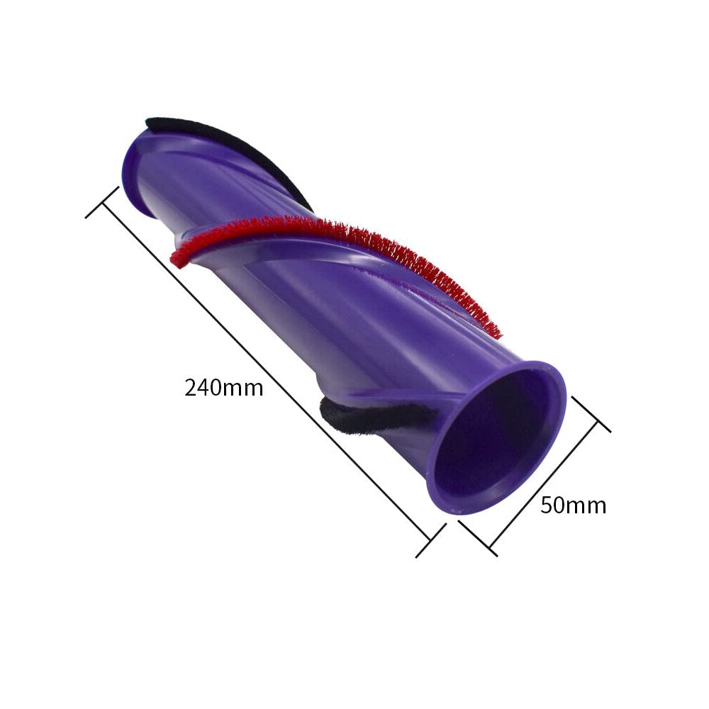 Trade-Shop 3-Speichen Bürstenrolle/Bürstenwalze/Hartwalze für Dyson V11 Animal Extra, V11 Torque Drive Extra, 967483-05 Bodendüse