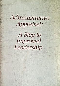 Paperback Administrative appraisal: A step to improved leadership, Book