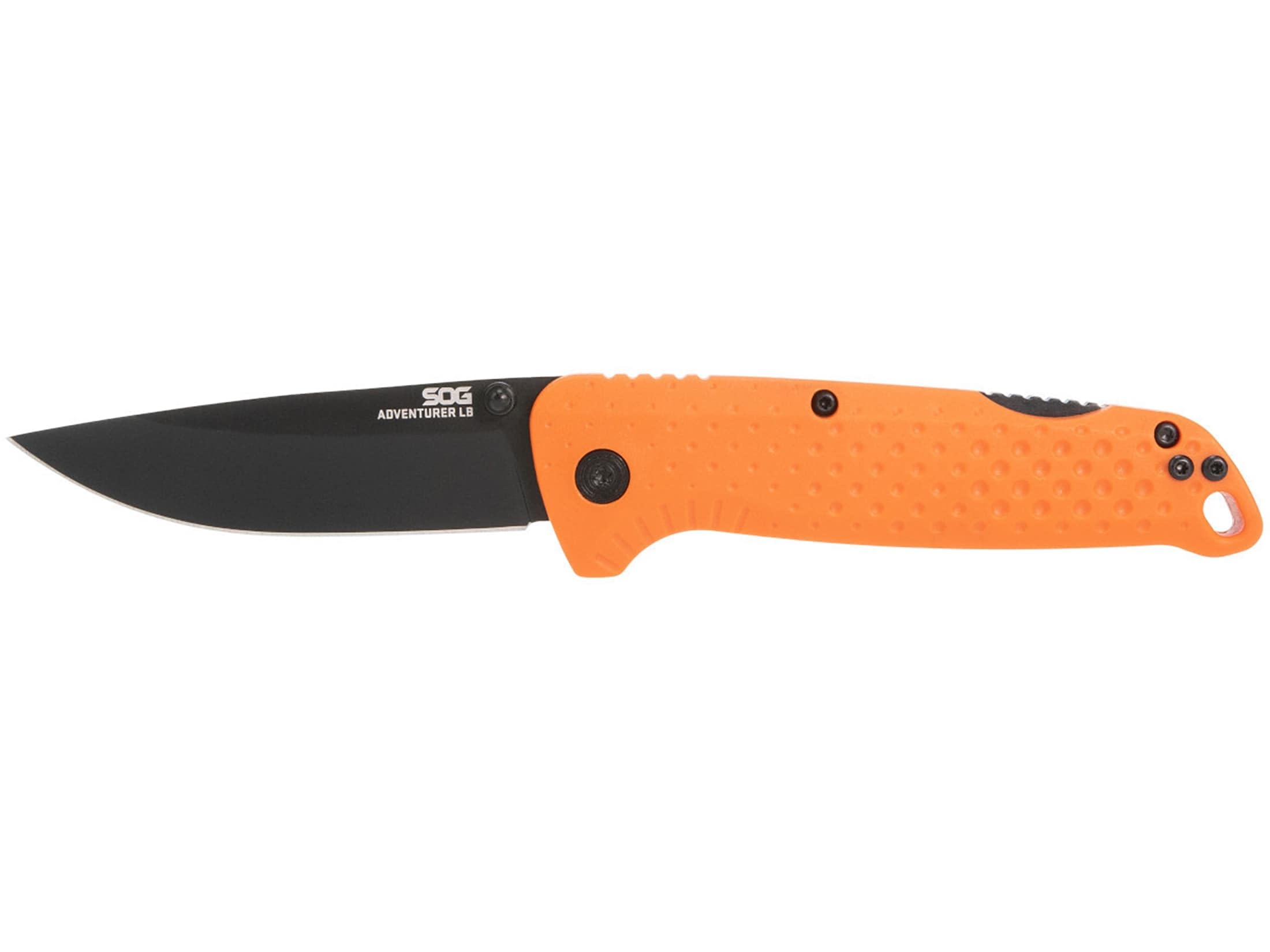 Adventurer LB 3" Lightweight Portable Outdoor Folding Knife | CRYO 5CR15MOV Steel | GRN Handle | Lock-Back Mechanism