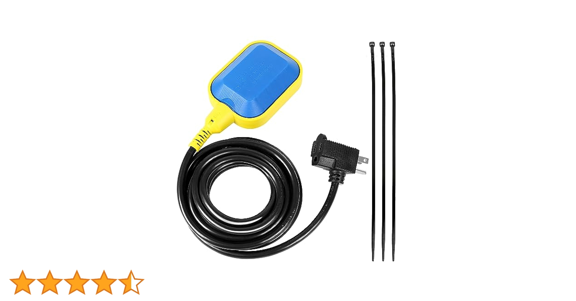 Amazon | 水タンク用フロートスイッチ 10フィートの電源コード