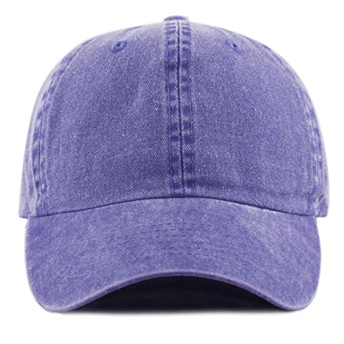 Image of The Hat Depot 100% Cotton Pigment Dyed Low Profile Dad Hat Six Panel Cap
