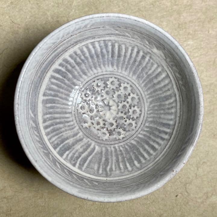 唐津三島馬上杯 唐津焼 ぐい呑 焼き物 陶器 酒器 陶芸