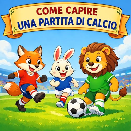 Come Capire una Partita di Calcio: Guida Illustrata alle Regole del Calcio per Bambini e Principianti (Libri sulla Coppa del Mondo e sul Calcio per Bambini)