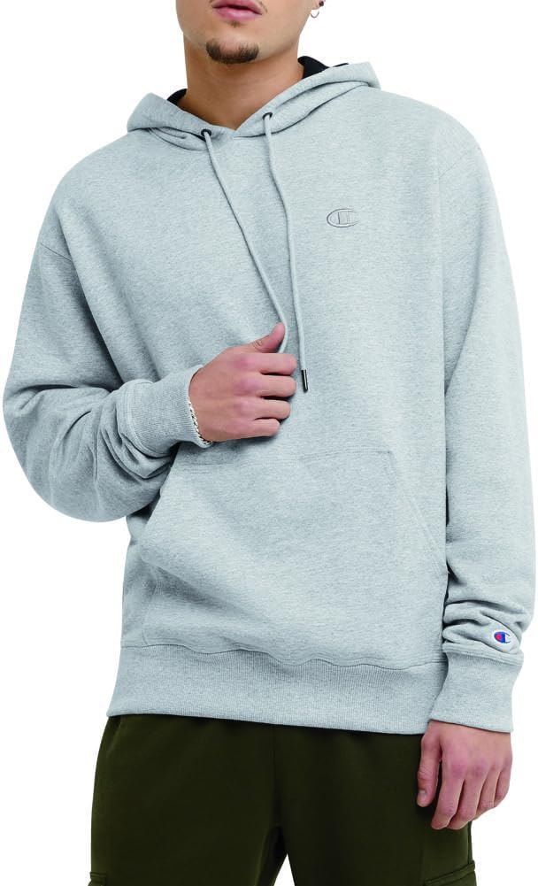 Men's Pullover Fleece Hoodie, Standard Fit, Midweight, C Logo, Available in Regular and Big & Tall