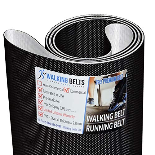 WALKINGBELTS Walking Belts LLC - Sole S77 (577881) (2006) Treadmill Walking Belt 2ply Premium + Free 1oz Lube