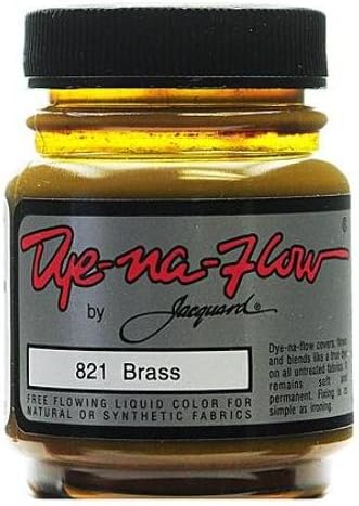 Jacquard Dye-Na-Flow Fabric Colors (Brass) 3 pcs sku# 1825205MA