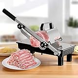 Manual Frozen Meat Slicer, Meat Cutter Beef Mutton Roll Food Slicer for Home Cooking