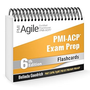Spiral-bound PMI-ACP Exam Prep Flashcards Book