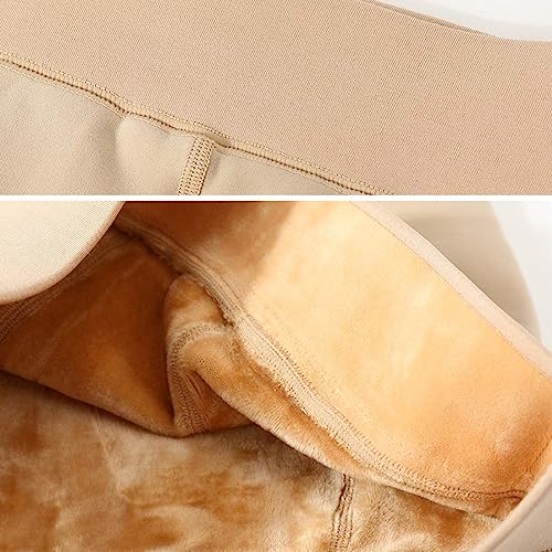 Blostirno Women's Fleece Lined Tights Thermal Pantyhose Thick Warm Leggings (Skin Footed 2-Pack Xs/S) #TOP4