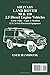 Military Land Rover 90 & 110 2.5 Diesel Engine Vehicles User Handbook: SLR989 WD