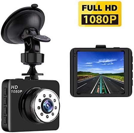 Dash Cam Bnoia 1080P Mini Car Camera HD 2.7" LCD Dashboard Camera Driving Recorder Night Vision 120° Wide Angle G-sensor Loop Recording Parking Monitor