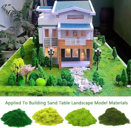 Image of SAMVARDHAN Artificial Grass Powder for Craft Decor Micro Landscape Decoration & Building Model Material,30g