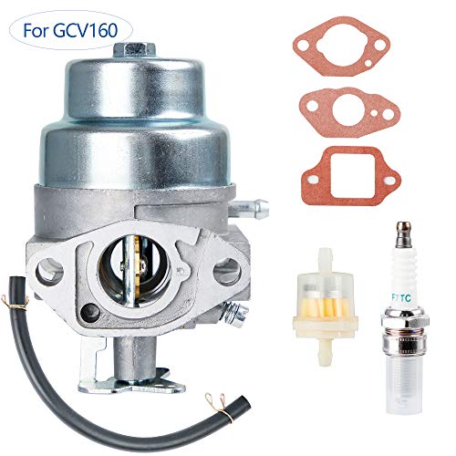 Carburetor Assembly, Carburetor Carb Kit Carburetor Carb Replacement for GCV160 Type, GCV160LA Type and Honda HRT216 HRR216 GCV160a HRS216 - Carburetor